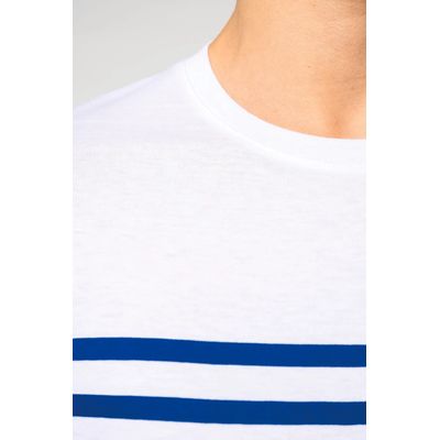 Camiseta marinera de algodón para hombre