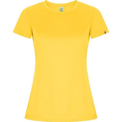 Camiseta ECO Manga Corta Mujer Control Dry Amarillo L