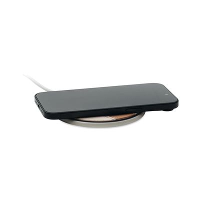 Cargador inalámbrico 15W corcho y algodón