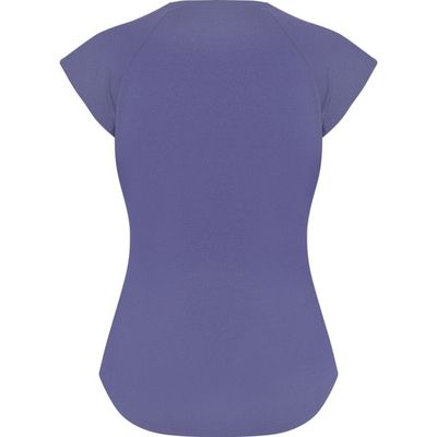 Camiseta Técnica Mujer Ajustada Bajo en V