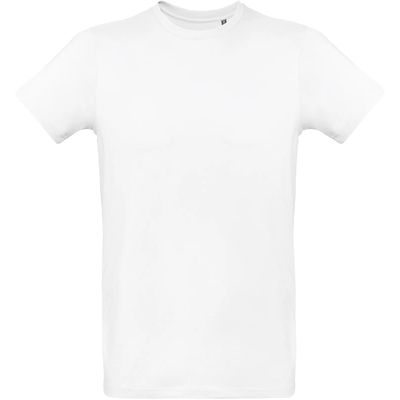 Camiseta orgánica hombre White Xxl
