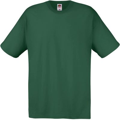 Camiseta algodón cuello redondo Bottle Green Xxl