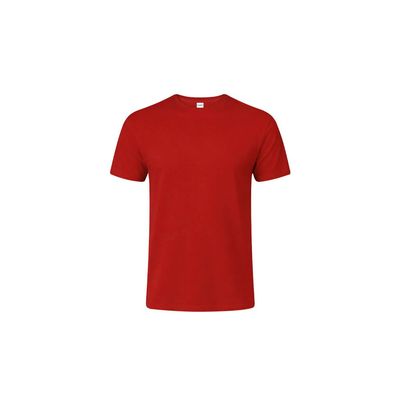 Camiseta Niño Algodón Peinado Roj 10-12