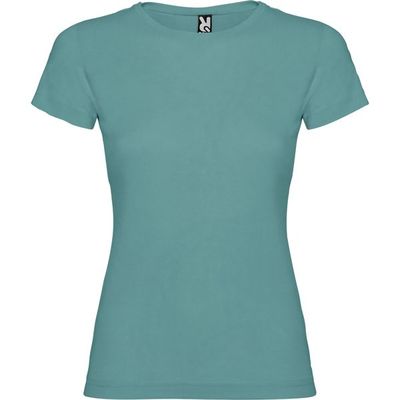 Camiseta de manga corta entallada Azul Dusty 3Xl
