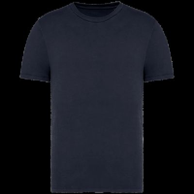 Camiseta algodón corte ajustado Washed Coal Grey Xs