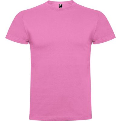 Camiseta manga corta cuello redondo Rosa Chicle M