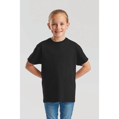 Camiseta niños algodón cuello redondo
