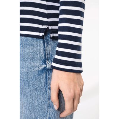 Camiseta a rayas de manga larga