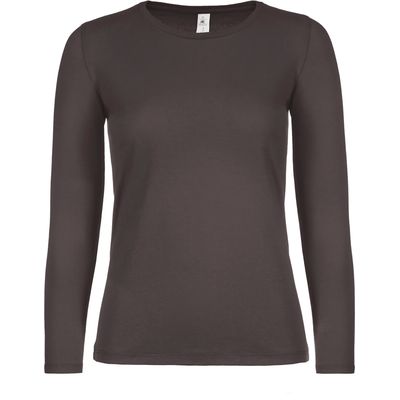 Camiseta clásica manga larga mujer Bear Brown M