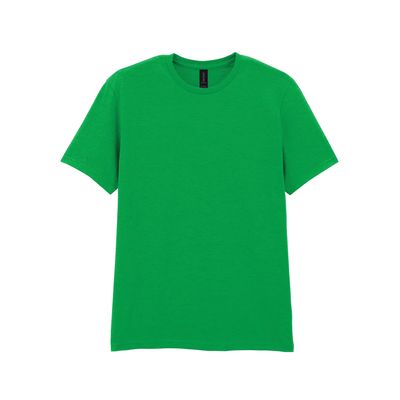 Camiseta hombre algodón preencogido Irish Green Xl