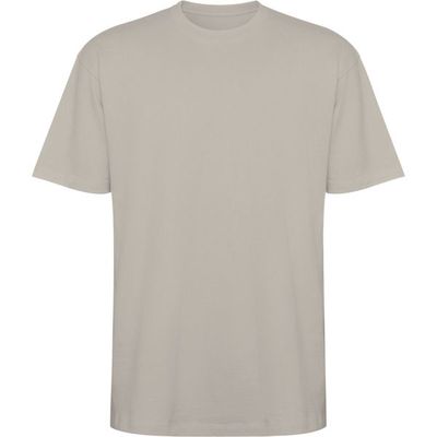 Camiseta oversize de manga corta Gris Piedra S