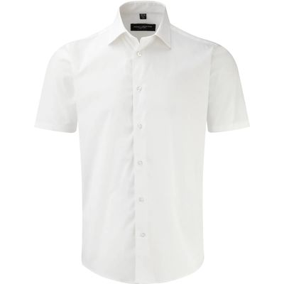 Camisa entallada hombre White M
