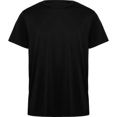 Camiseta Transpirable Manga Corta Negro 3Xl