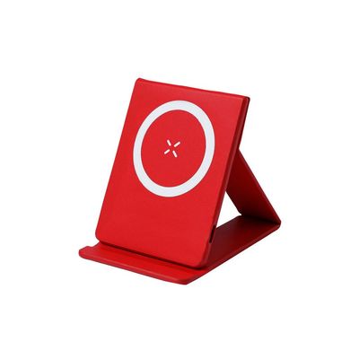 Cargador inalámbrico 15W magnético Roj
