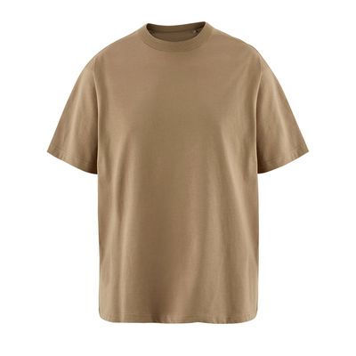 Camiseta de algodón para hombre oversize