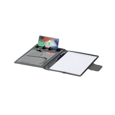 Carpeta RPET con Cargador Inalámbrico