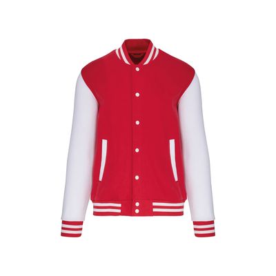 Cazadora Béisbol infantil Red / White 6/8 Ans