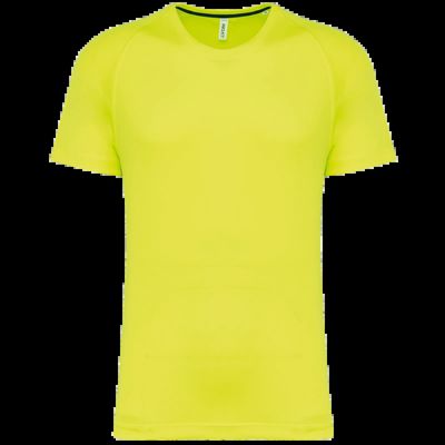 Camiseta deporte reciclada para hombre Fluorescent Yellow S