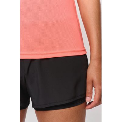 Camiseta de deporte mujer poliéster