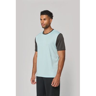 Camiseta bicolor adulto poliéster
