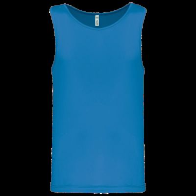 Camiseta de deporte hombre Aqua Blue S