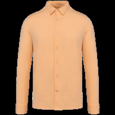 Camisa punto jersey algodón Pastel Apricot M