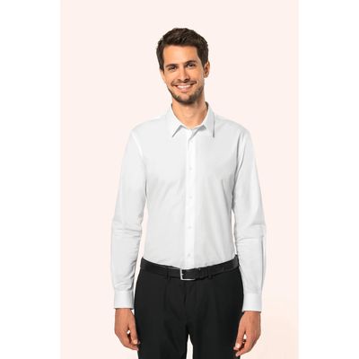 Camisa Tejido de popelina hombre