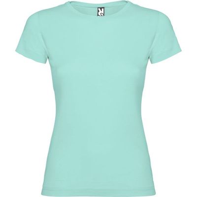 Camiseta de manga corta entallada Verde Menta L