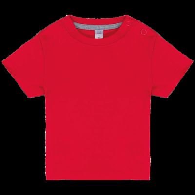 Camiseta bebé 100% algodón Red 12M