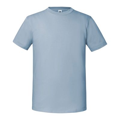 Camiseta Efecto piel de melocotón Mineral Blue M