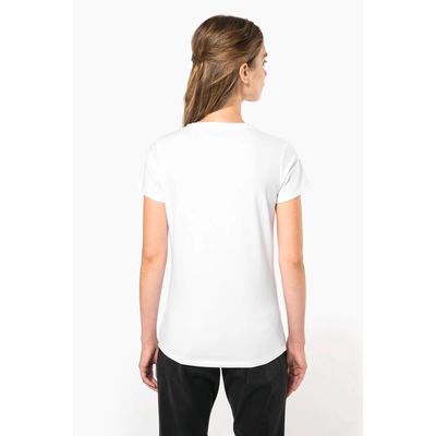 Camiseta cuello de pico mujer