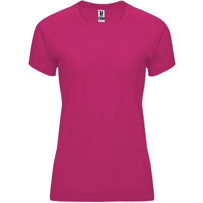 Camiseta Mujer Control Dry Entallada Roseton Xl