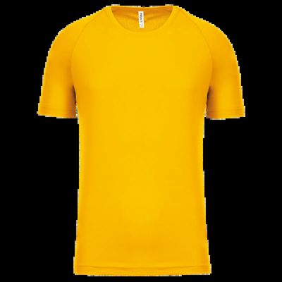 Camiseta de deporte hombre poliéster True Yellow Xl