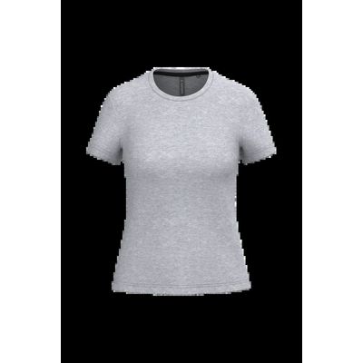 Camiseta manga corta mujer algodón Oxford Grey 3Xl