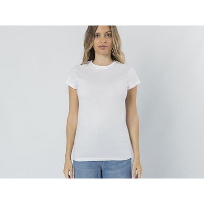 Camiseta Tubular Algodón de Mujer
