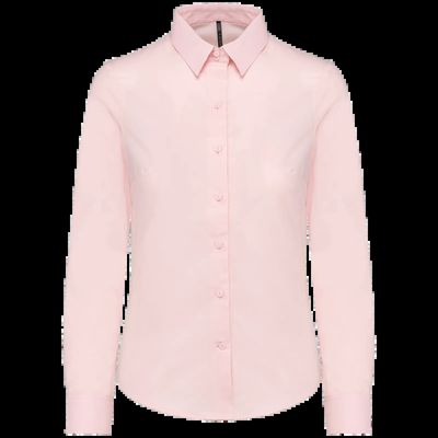 Camisa entallada mujer tejido de cuidado fácil Oxford Pale Pink 3Xl