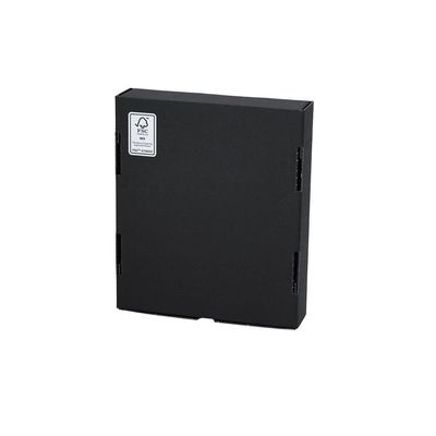 Caja mediana de cartón reciclado