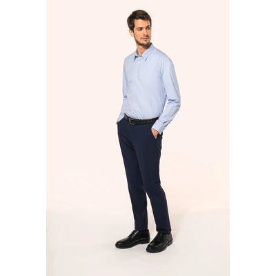 Camisa popelina algodón hombre