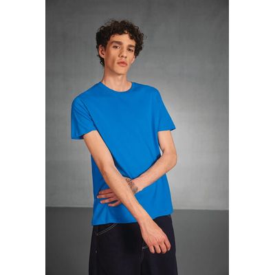 Camiseta hombre 100% algodón preencogido