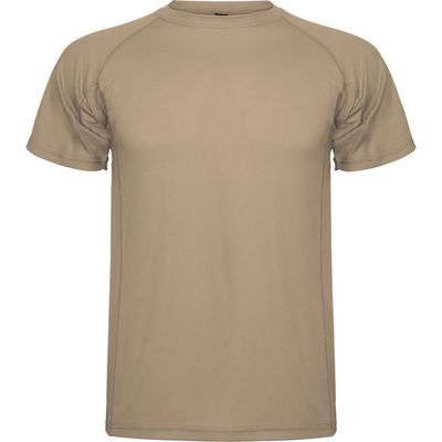 Camiseta Técnica de Colores Arena Oscuro S