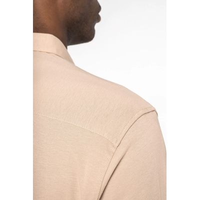 Camisa punto jersey algodón