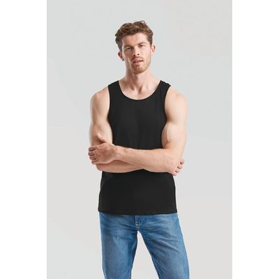 Camiseta sin mangas hombre algodón