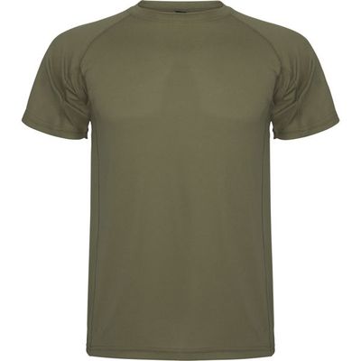Camiseta Técnica de Colores Verde Militar 2Xl