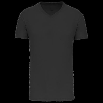 Camiseta algodón orgánico hombre Black 5Xl