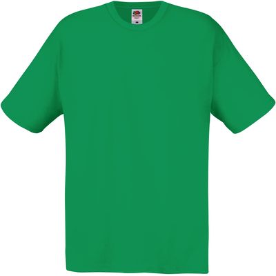 Camiseta algodón cuello redondo Kelly Green M