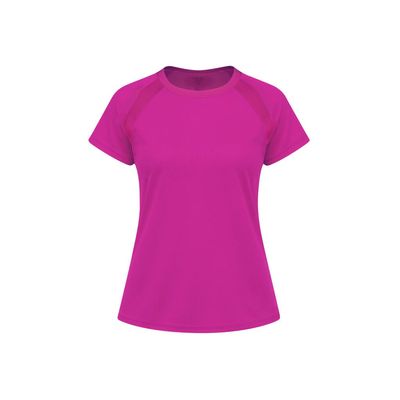 Camiseta Mujer Poliéster Transpirable Fucsi Xl