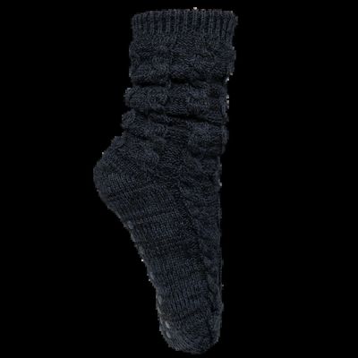 Calcetines con forro borreguito antideslizantes Night Navy Melange