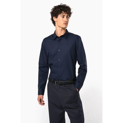 Camisa algodón para hombre entallada
