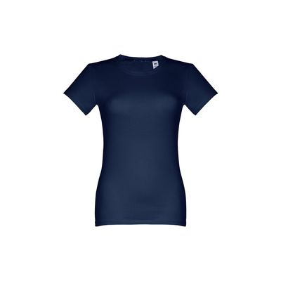 Camiseta de mujer entallada en punto jersey