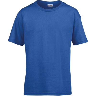 Camiseta niños algodón Royal Blue L